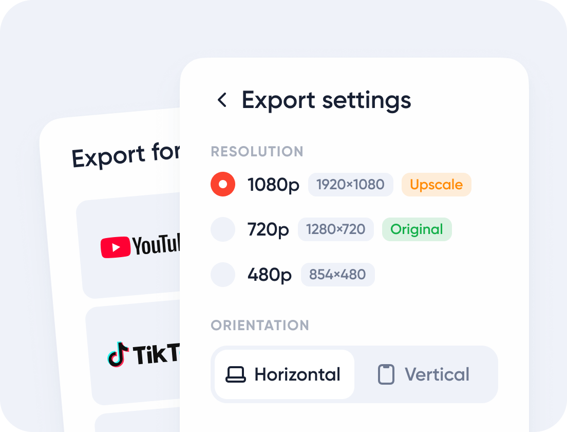 Built for every format