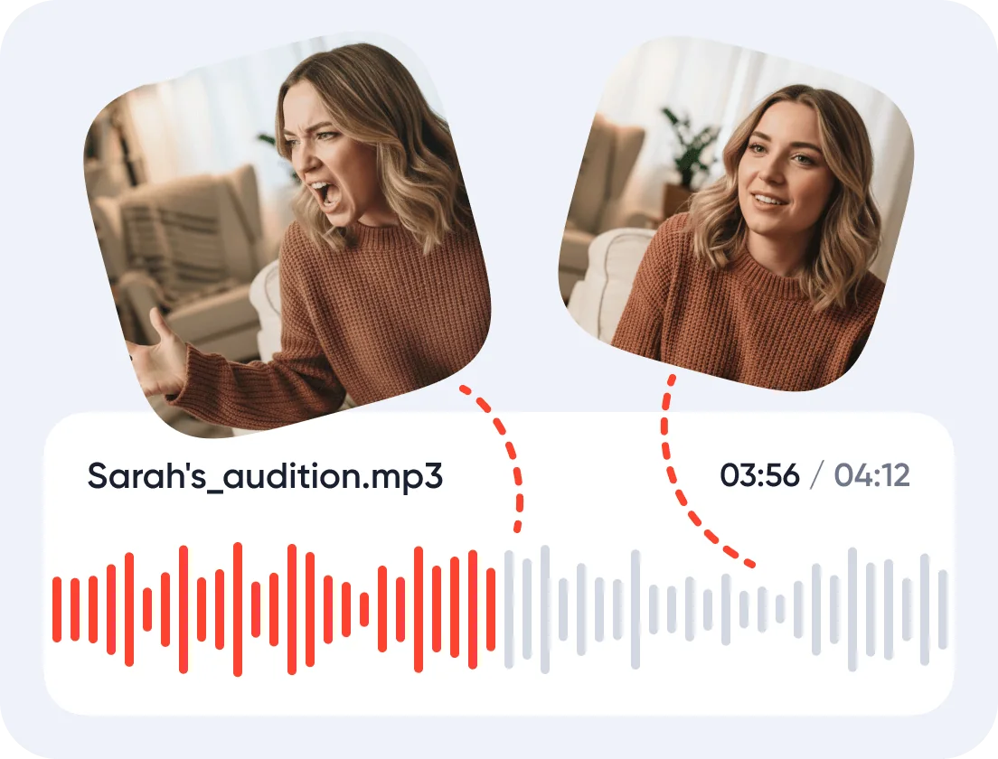 Lip-sync and expressive gestures — perfectly aligned
